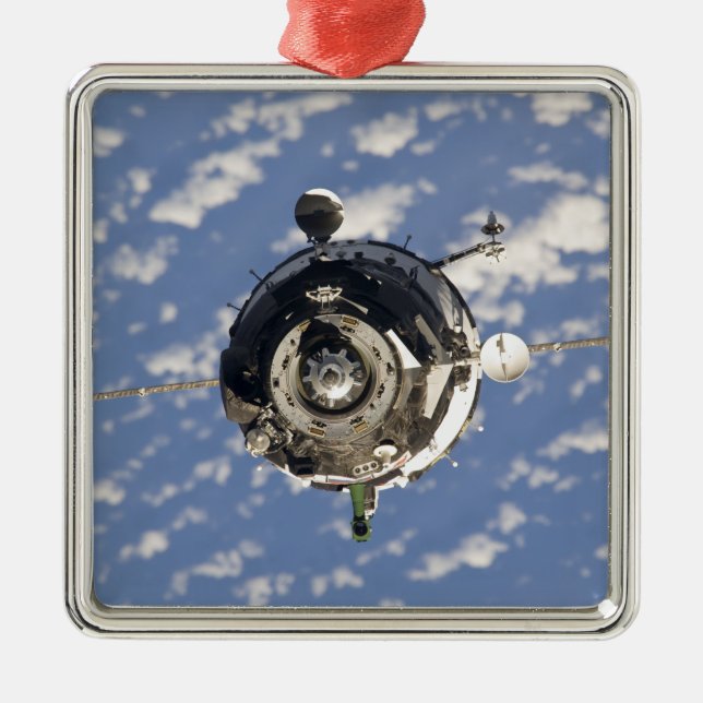 The Soyuz TMA-01M spacecraft Metal Ornament (Front)