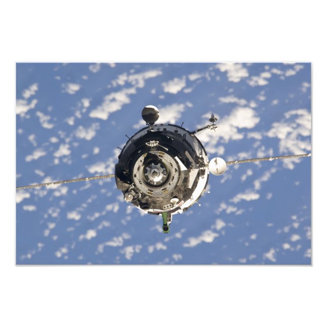 The Soyuz TMA-01M spacecraft Photo Print (Front)
