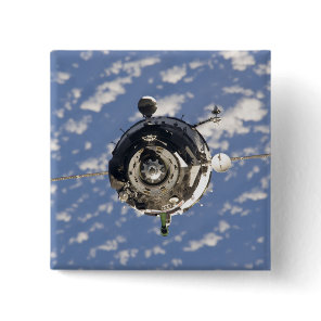 The Soyuz TMA-01M spacecraft Pinback Button