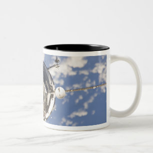 The Soyuz TMA-01M spacecraft Two-Tone Coffee Mug