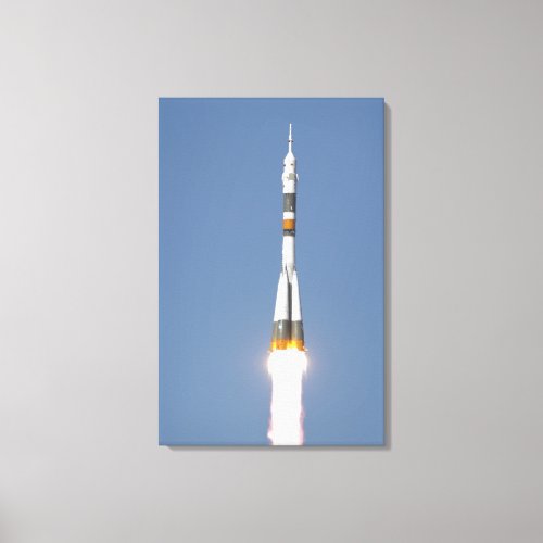 The Soyuz TMA_12 spacecraft Canvas Print