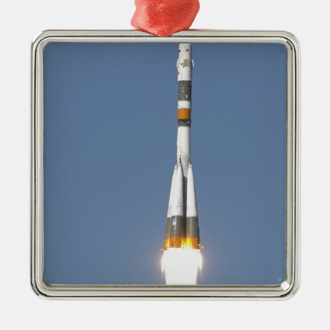 The Soyuz TMA-12 spacecraft Metal Ornament (Front)