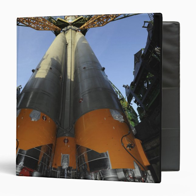 The Soyuz TMA-13 spacecraft 2 3 Ring Binder (Front/Inside)