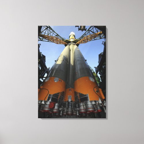 The Soyuz TMA_13 spacecraft 2 Canvas Print