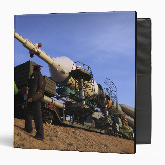 The Soyuz TMA-13 spacecraft 3 Binder (Front/Inside)