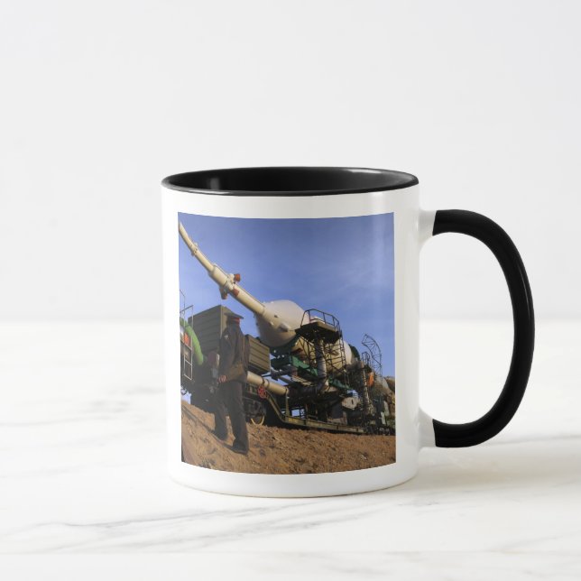 The Soyuz TMA-13 spacecraft 3 Mug (Right)