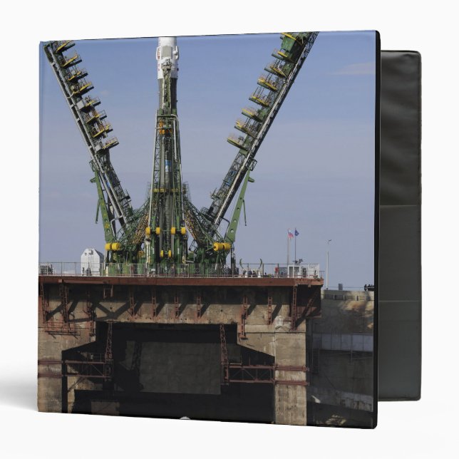 The Soyuz TMA-13 spacecraft 3 Ring Binder (Front/Inside)