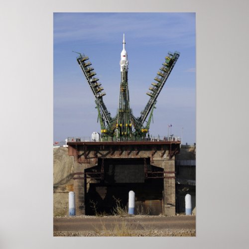 The Soyuz TMA_13 spacecraft Poster