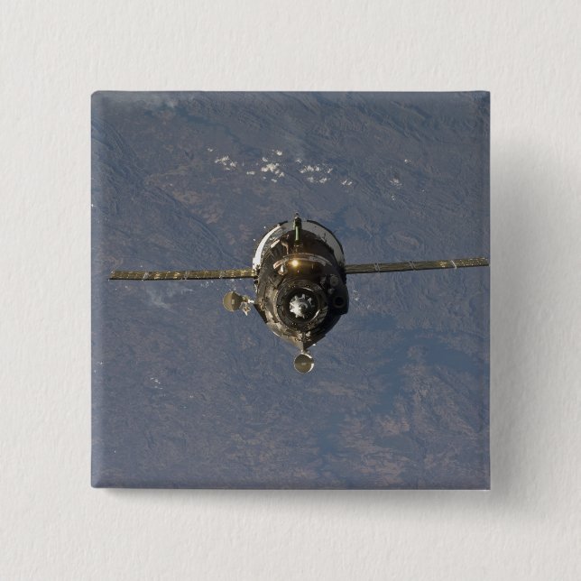 The Soyuz TMA-19 spacecraft 2 Pinback Button (Front)