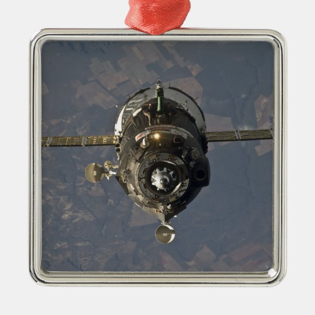 The Soyuz TMA-19 spacecraft 3 Metal Ornament (Front)