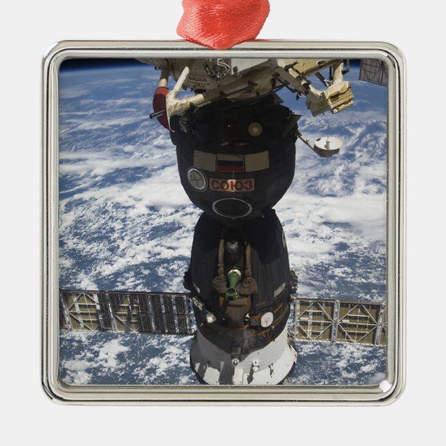 The Soyuz TMA-19 spacecraft Metal Ornament (Front)