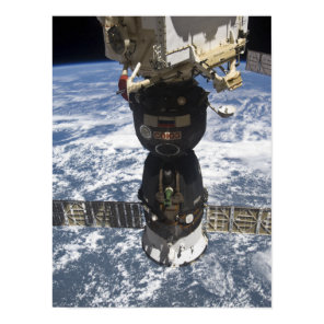 The Soyuz TMA-19 spacecraft Poster