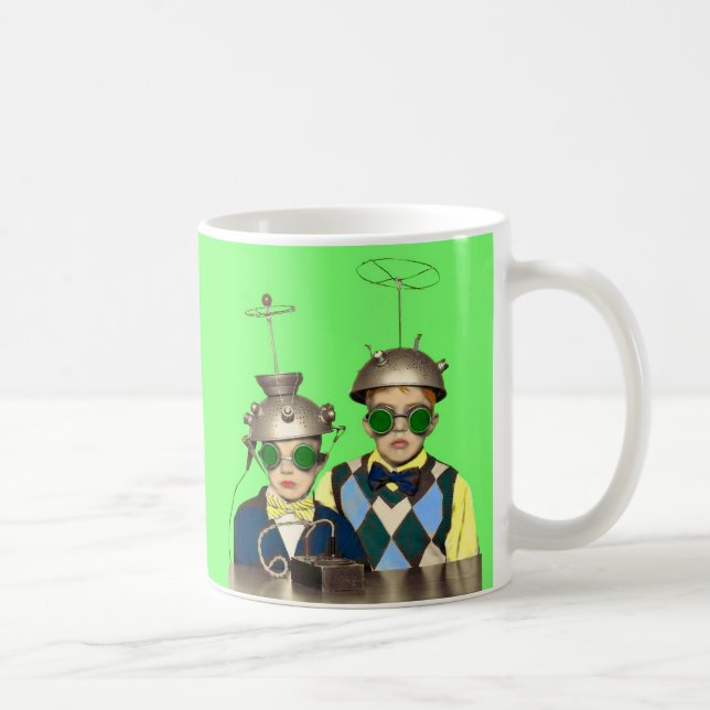 the Space Cadet Brothers Coffee Mug (Right)