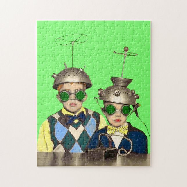 the Space Cadet Brothers Jigsaw Puzzle (Vertical)