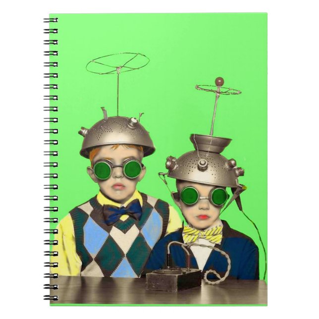 the Space Cadet Brothers Notebook (Front)