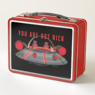 The Space Cruiser - You Are Not Rick Metal Lunch Box