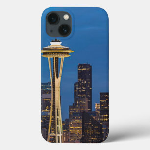 The Space Needle and downtown Seattle iPhone 13 Case