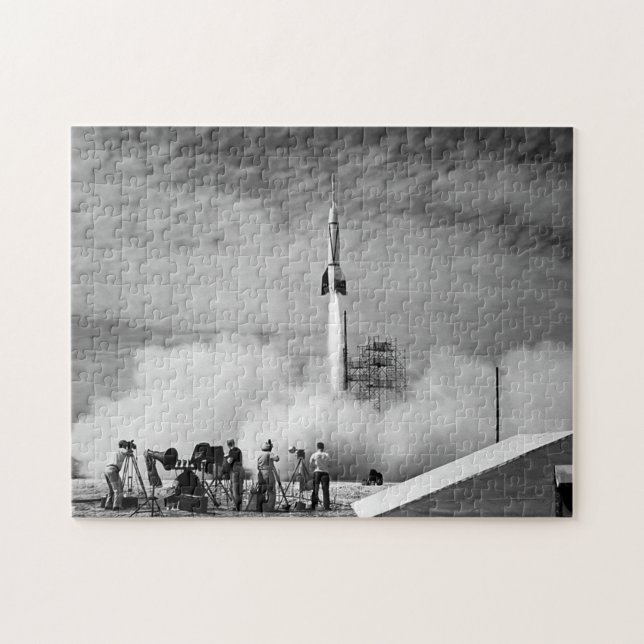The Space Shuttle Riding Piggyback Jigsaw Puzzle (Horizontal)