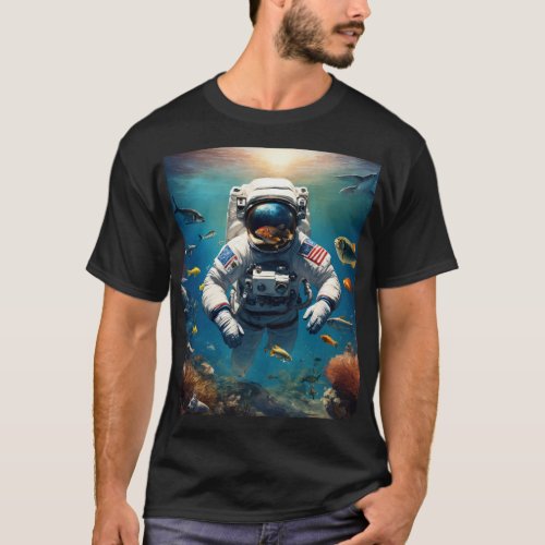 The space tshirt T_Shirt