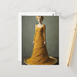 The Spaghetti Dress Postcard