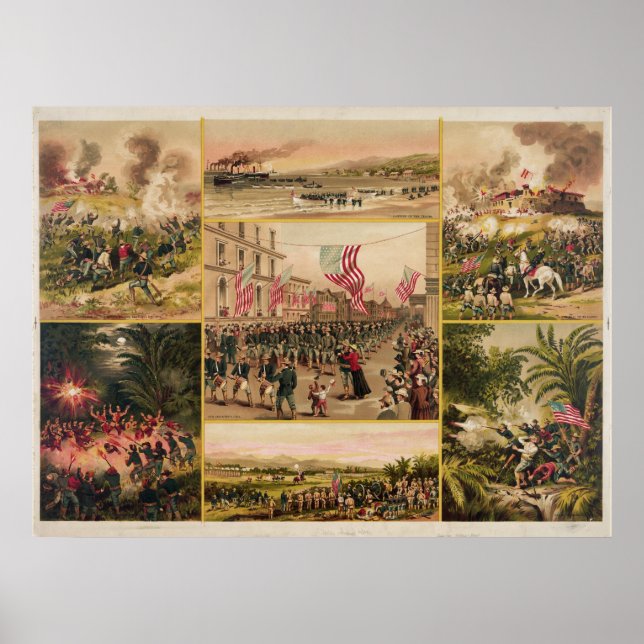 The Spanish American War by Hoover Poster (Front)