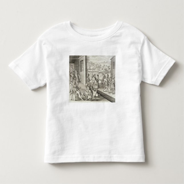 The Spanish Capture Fort Caroline, 1565, from 'New Toddler T-shirt (Front)