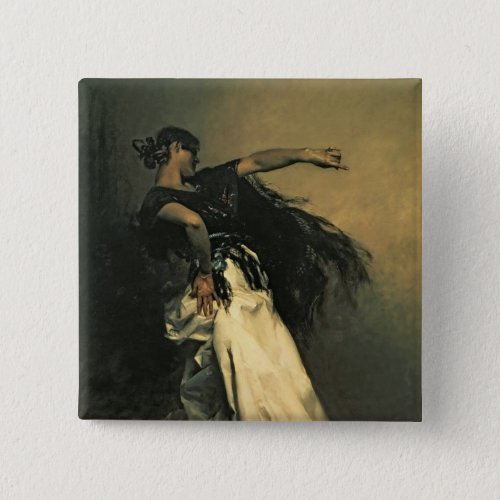 The Spanish Dancer study for El Jaleo 1882 Button