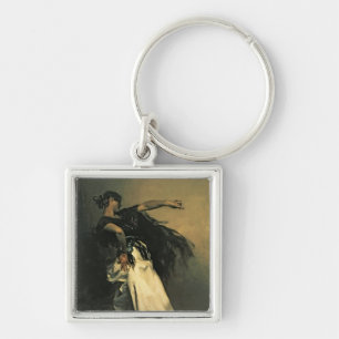 The Spanish Dancer, study for 'El Jaleo', 1882 Keychain