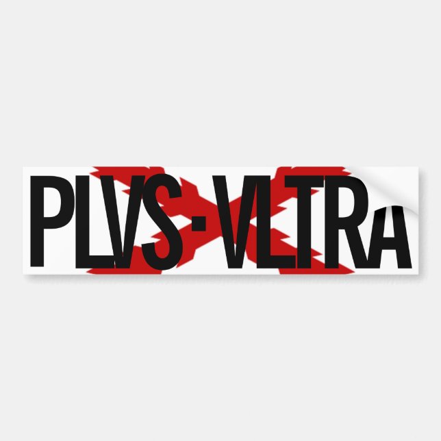 THE SPANISH EMPIRE BUMPER STICKER (Front)