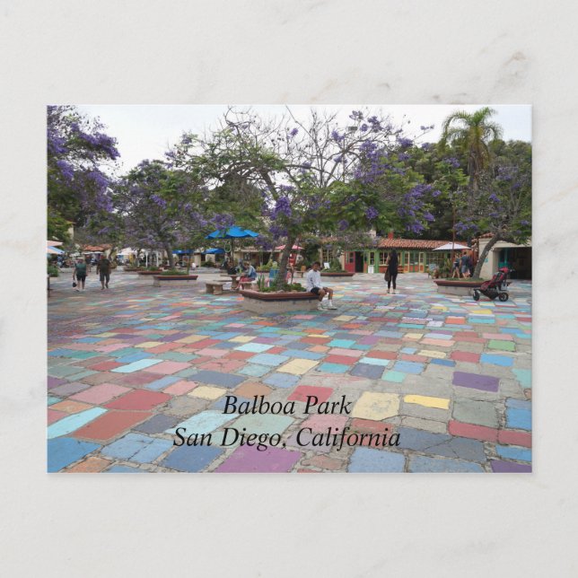 The Spanish Village Art Center in Balboa Park Postcard (Front)