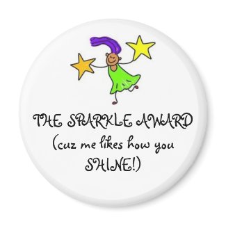 THE SPARKLE AWARD(cuz me likes how y...