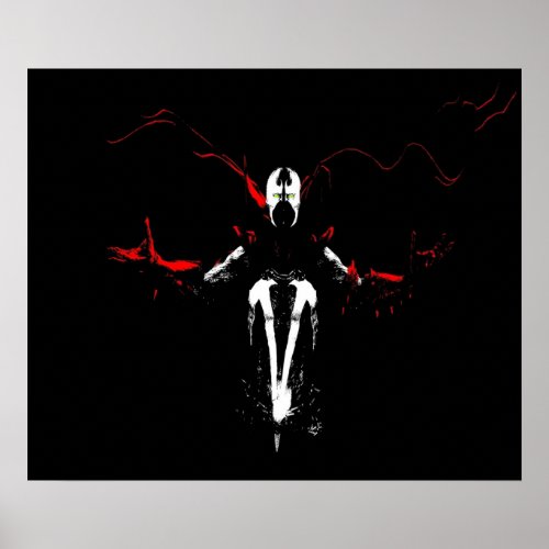 The Spawn Ink Blot Poster