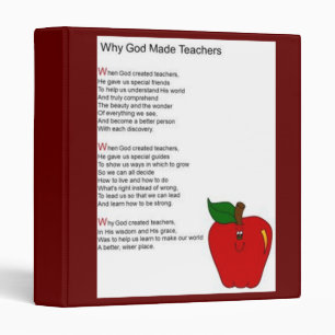 **THE SPECIAL MEMORIES OF TEACHER'S SCHOOL YEAR" 3 RING BINDER