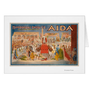 The Spectacle Aida Theatrical Poster