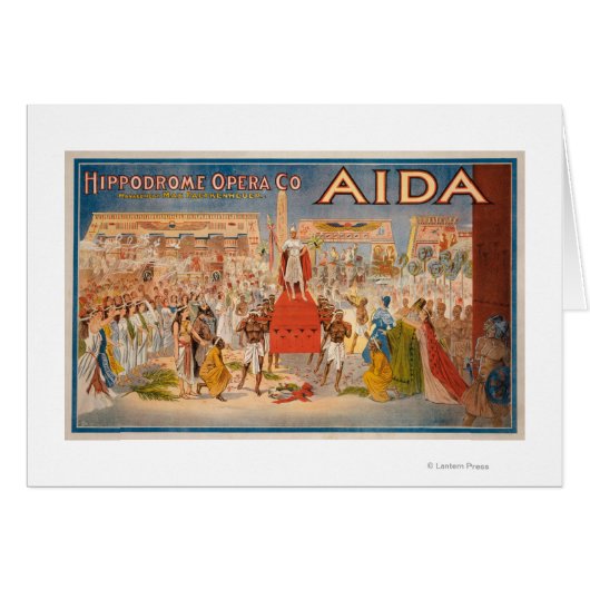 The Spectacle Aida Theatrical Poster Cards (Front Horizontal)