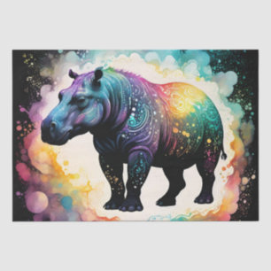 The Spectral Hippo: A Holographic Journey Tissue Paper