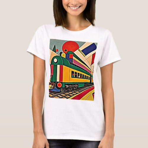 The Speeding Train T_Shirt
