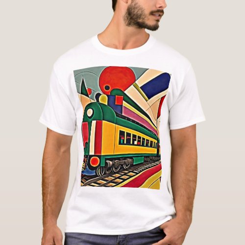 The Speeding Train T_Shirt