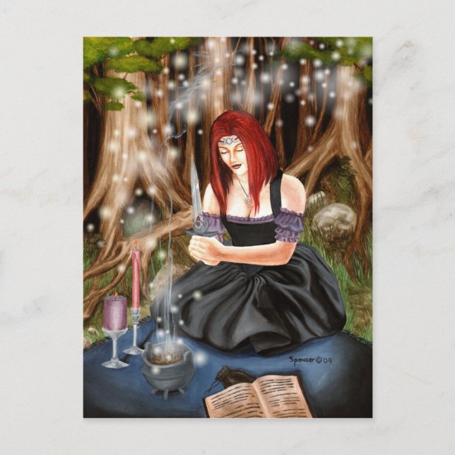 The Spell Postcard (Front)