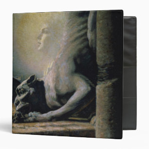 The Sphinx and the Chimera, 1906 (oil on canvas) 3 Ring Binder