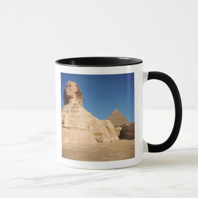 The Sphinx and The Pyramid of Khafre, Giza Mug (Right)