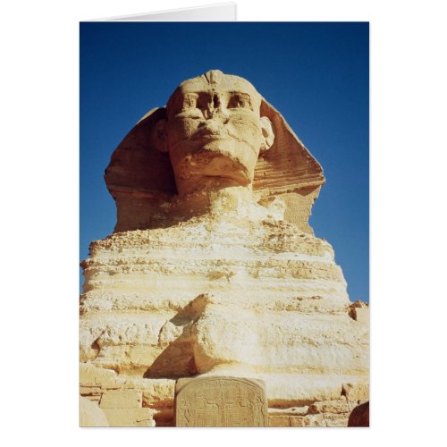 The Sphinx dating from the reign of King