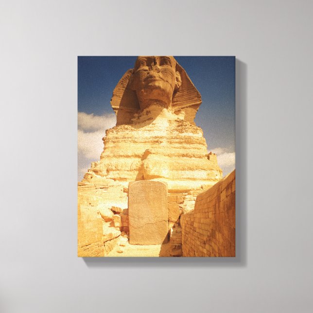 The Sphinx, dating from the reign of King Canvas Print (Front)