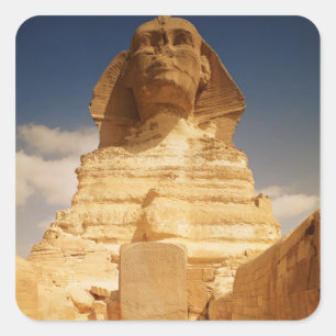 The Sphinx, dating from the reign of King Square Sticker