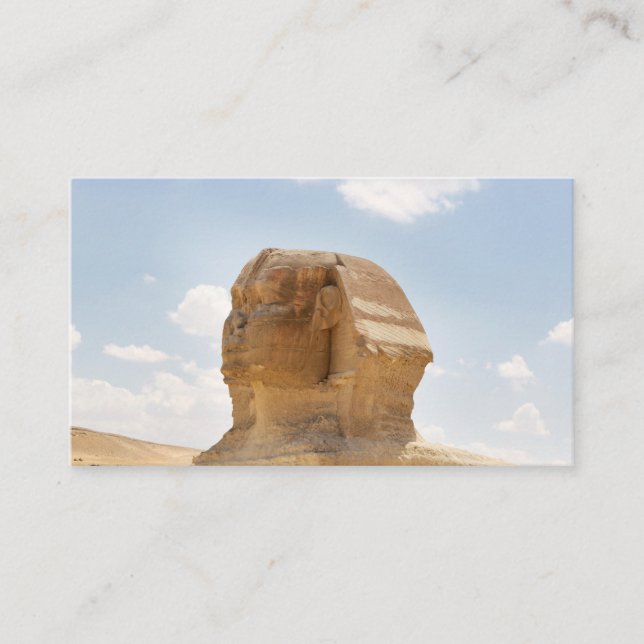 The sphinx enclosure card (Front)