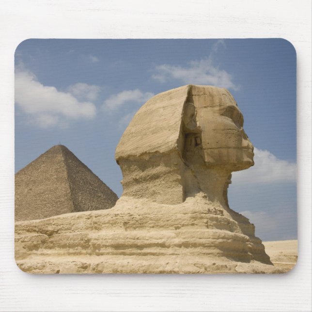 The Sphinx, Giza, Al Jizah, Egypt Mouse Pad (Front)