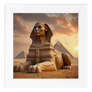 The Sphinx of Giza – Guardian of the Pyramids Acrylic Print