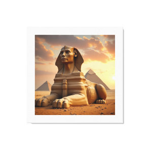 The Sphinx of Giza – Guardian of the Pyramids Canvas Print