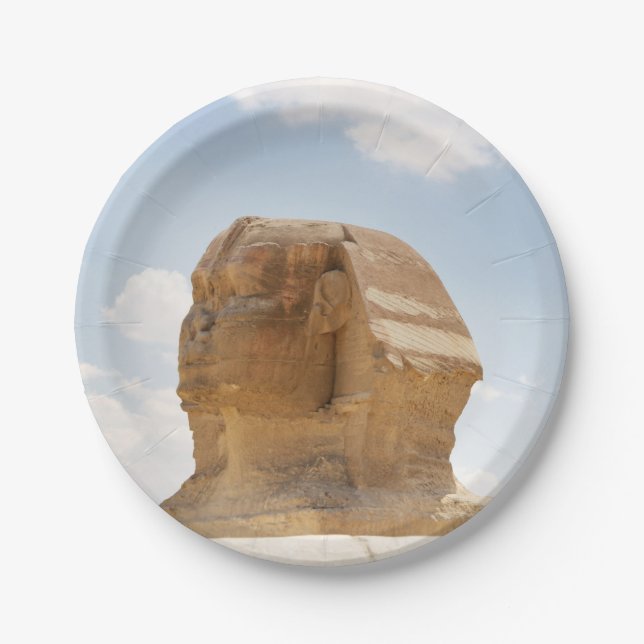 The Sphinx Paper Plates (Front)
