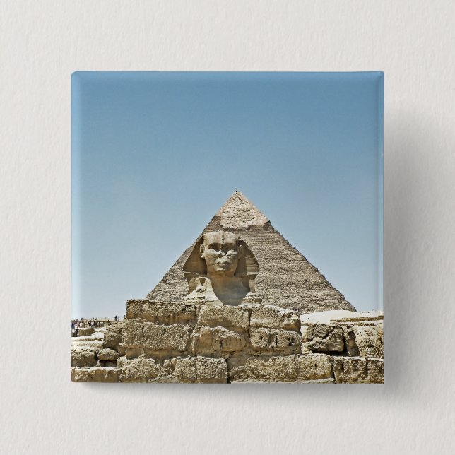The Sphinx Pinback Button (Front)